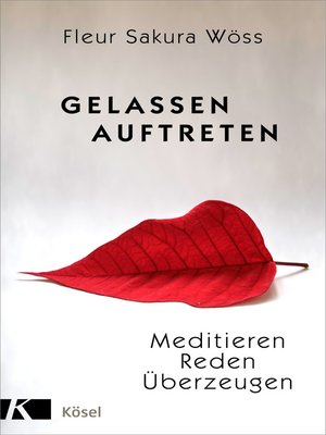 cover image of Gelassen auftreten